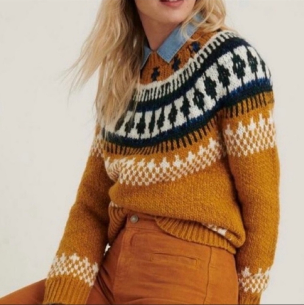 Lucky Brand Fair Isle Sweater